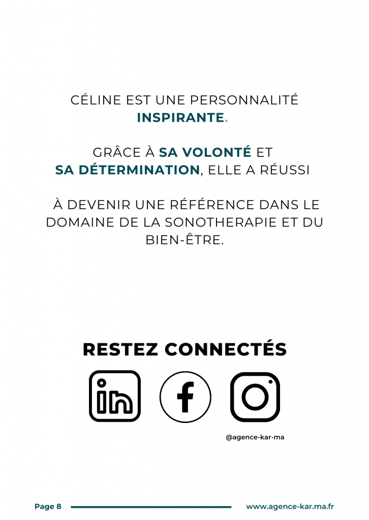 AUDACE MAGAZINE - AOUT 2024 - CELINE ROUSSET