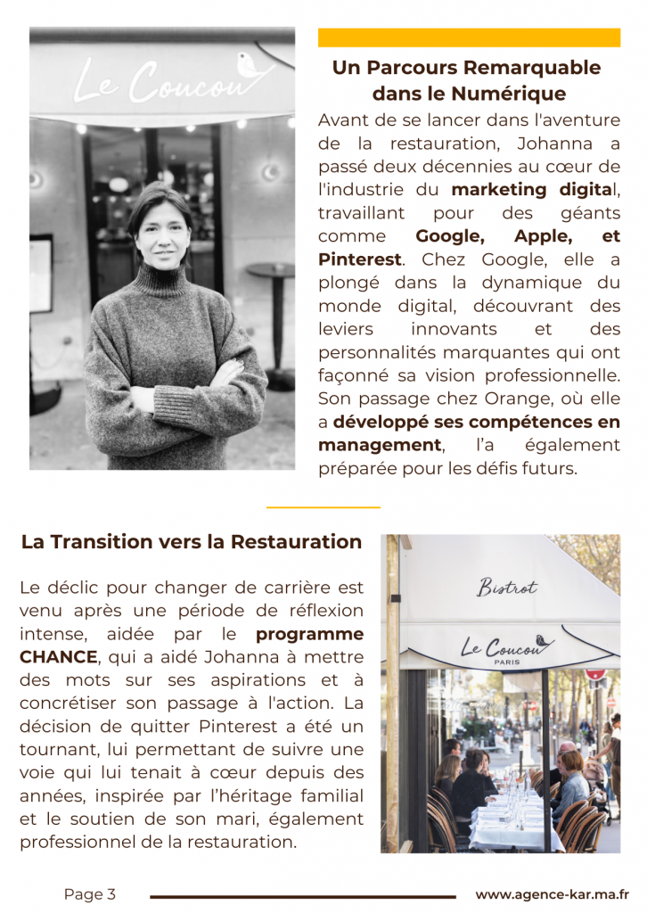 AUDACE MAGAZINE - SEPTEMBRE 2024 - Johanna Mayrinhac