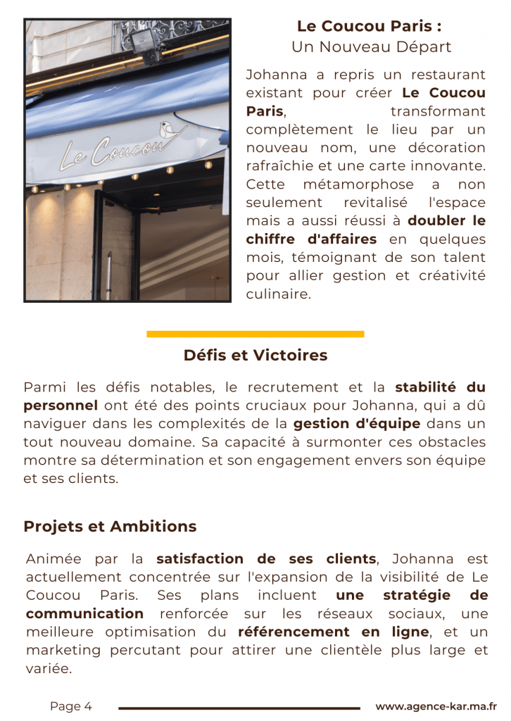 AUDACE MAGAZINE - SEPTEMBRE 2024 - Johanna Mayrinhac