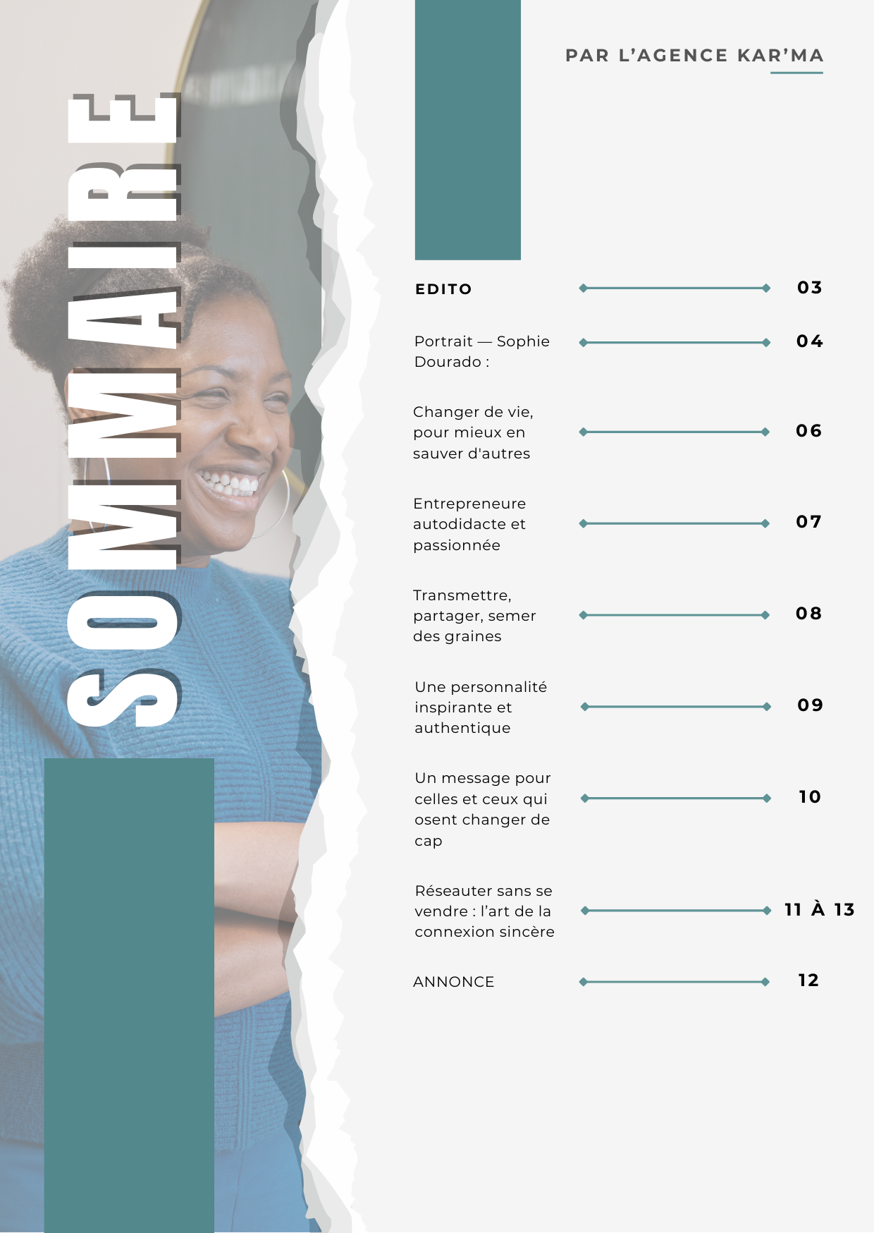 AUDACE MAGAZINE - NOVEMBRE 2025 - SOPHIE DOURADO