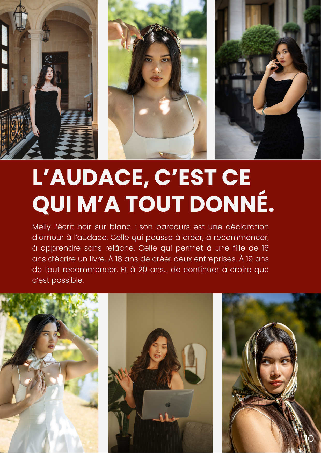 AUDACE MAGAZINE - Décembre 2025 - Meily Chen