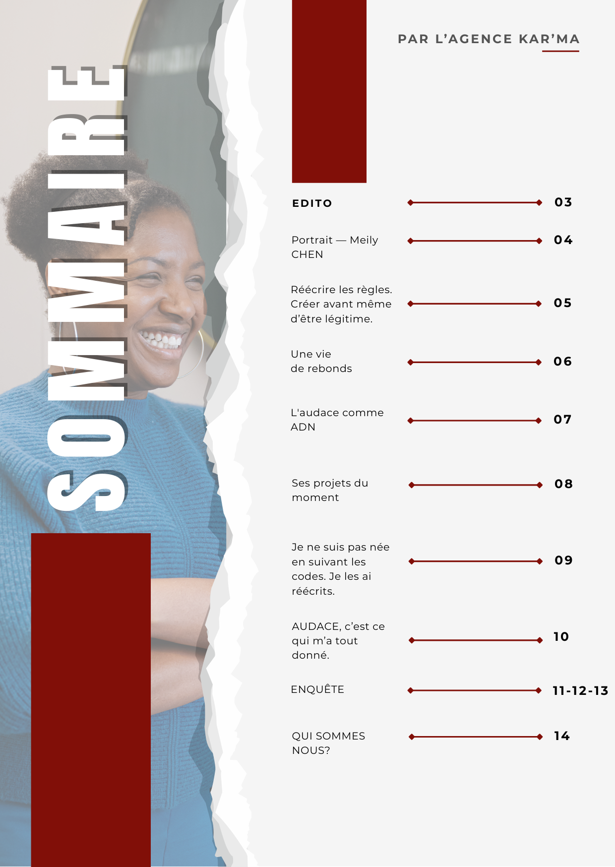 AUDACE MAGAZINE - Décembre 2025 - Meily Chen