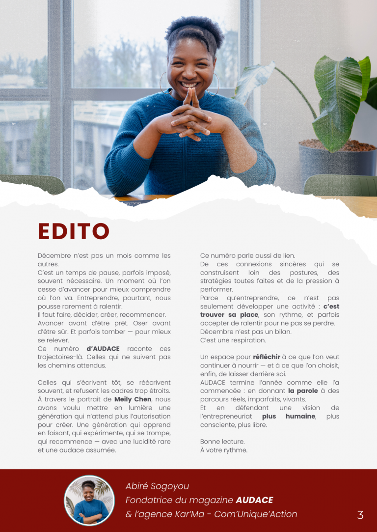 Page 3 du numéro