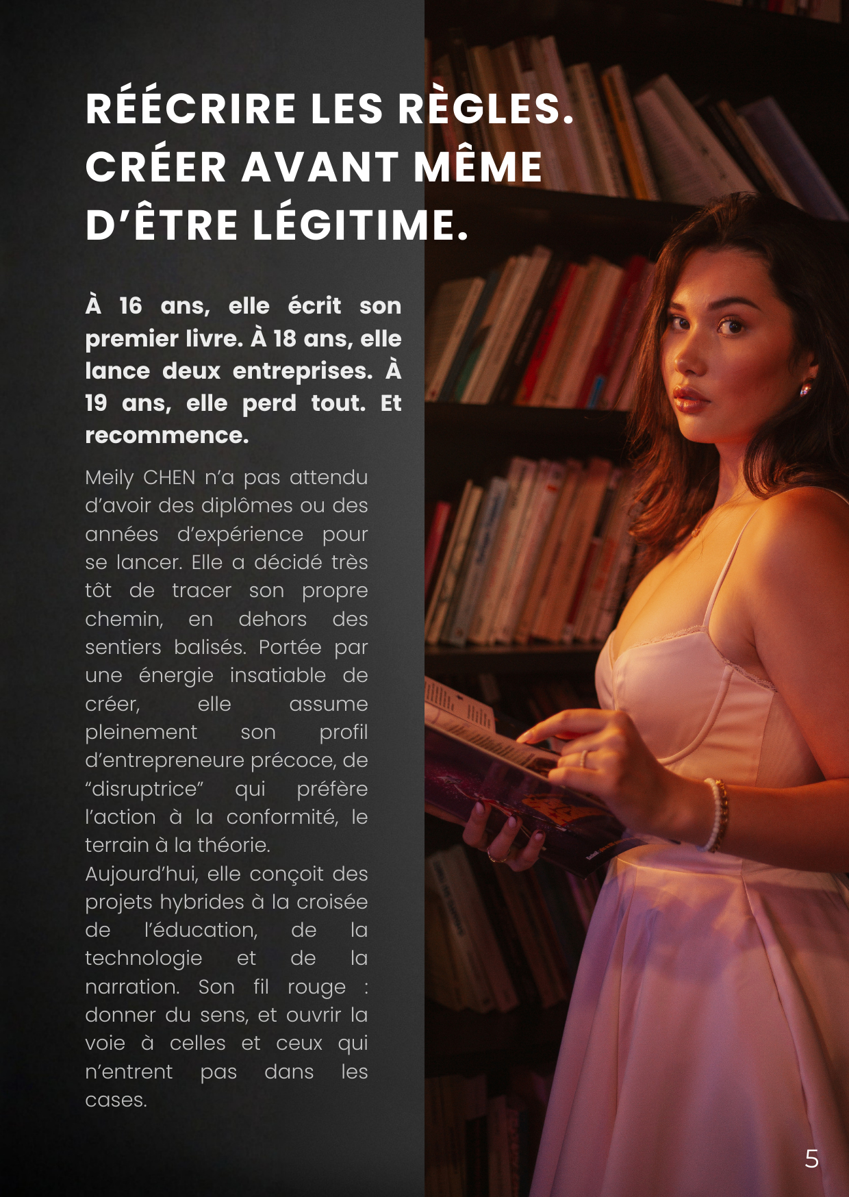 AUDACE MAGAZINE - Décembre 2025 - Meily Chen