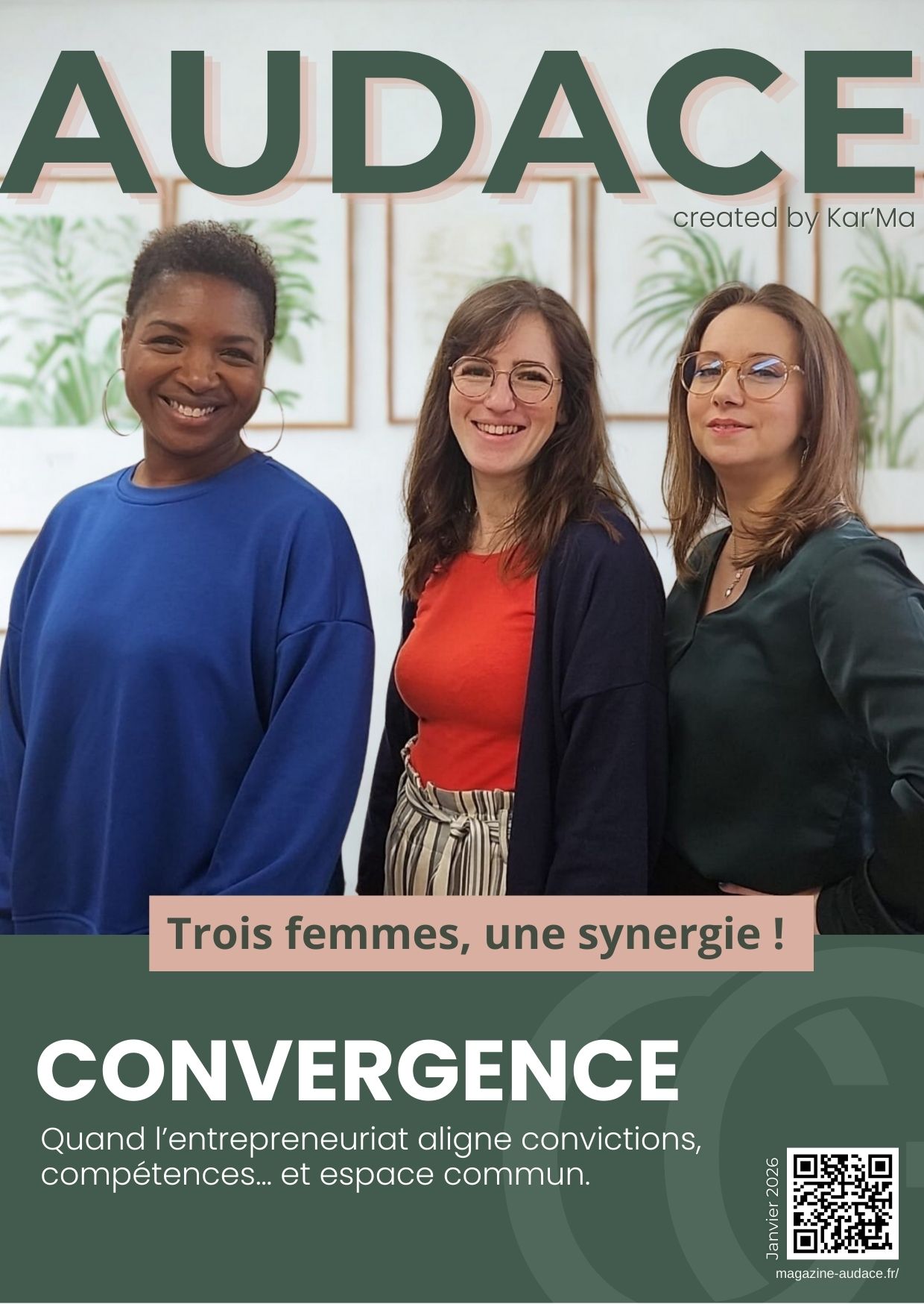AUDACE MAGAZINE - Janvier 2026 - Convergence Palaiseau