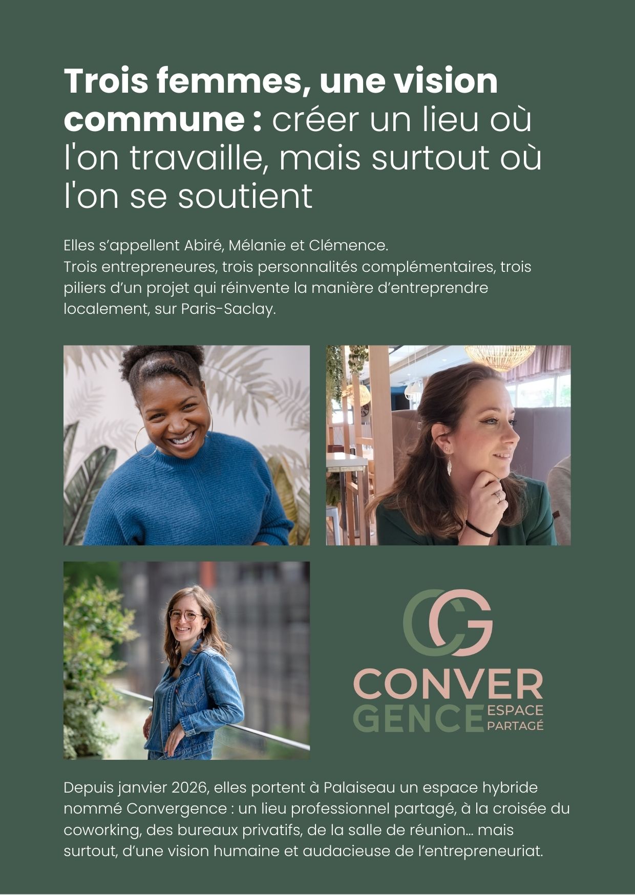 AUDACE MAGAZINE - Janvier 2026 - Convergence Palaiseau