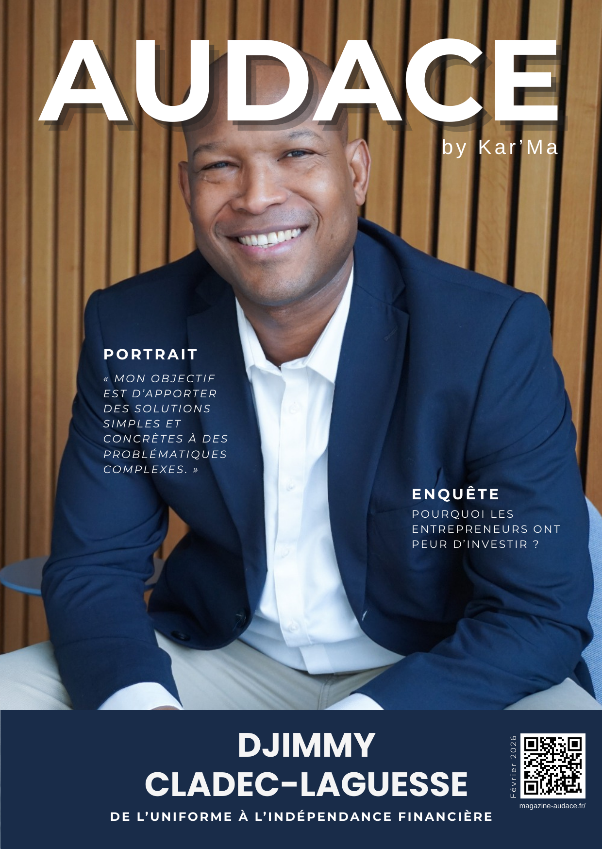 AUDACE MAGAZINE - Djimmy Cladec-Laguesse- Février 2026