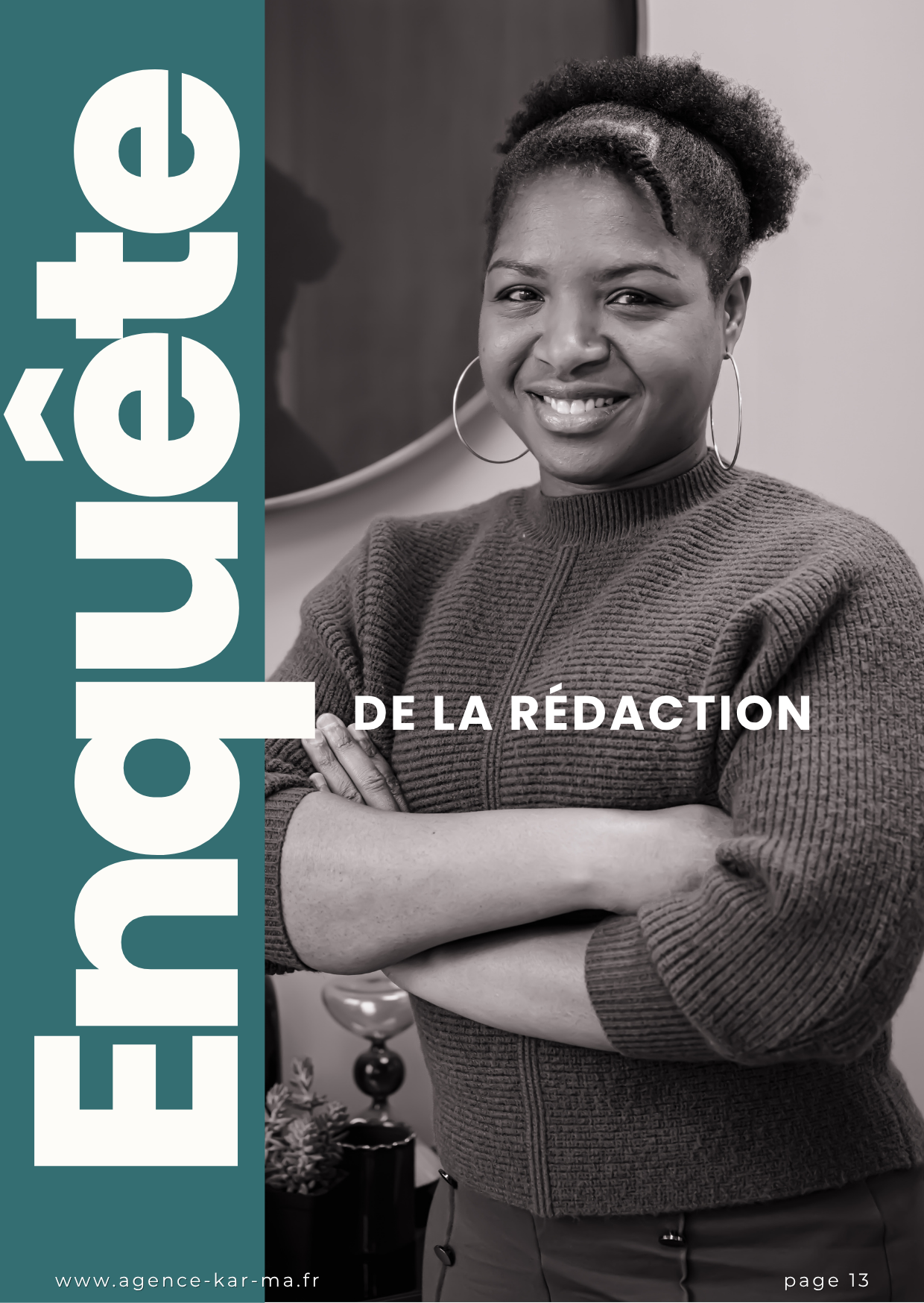 AUDACE MAGAZINE - Melvine Sinza - Mars 2026