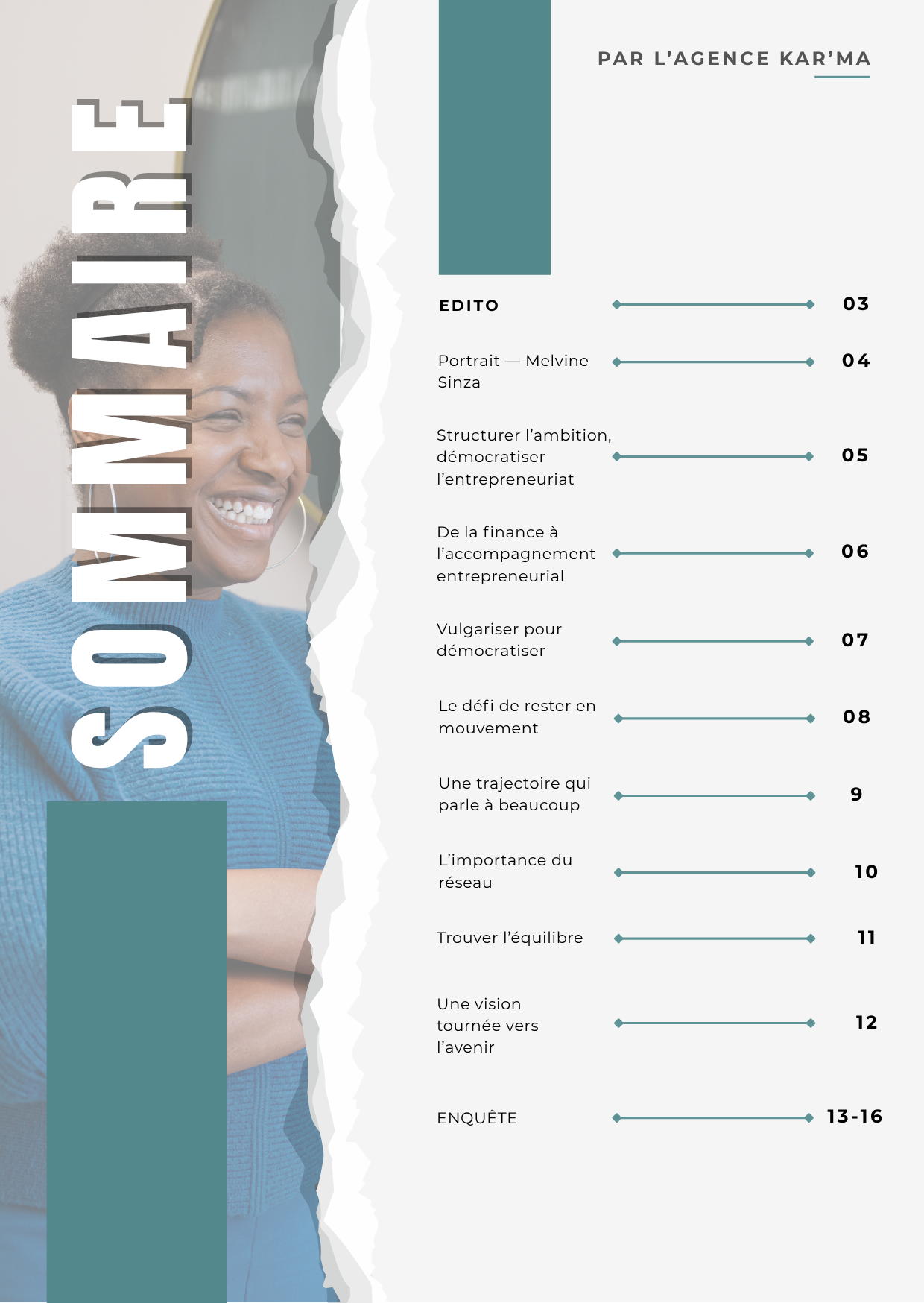 AUDACE MAGAZINE - Melvine Sinza - Mars 2026