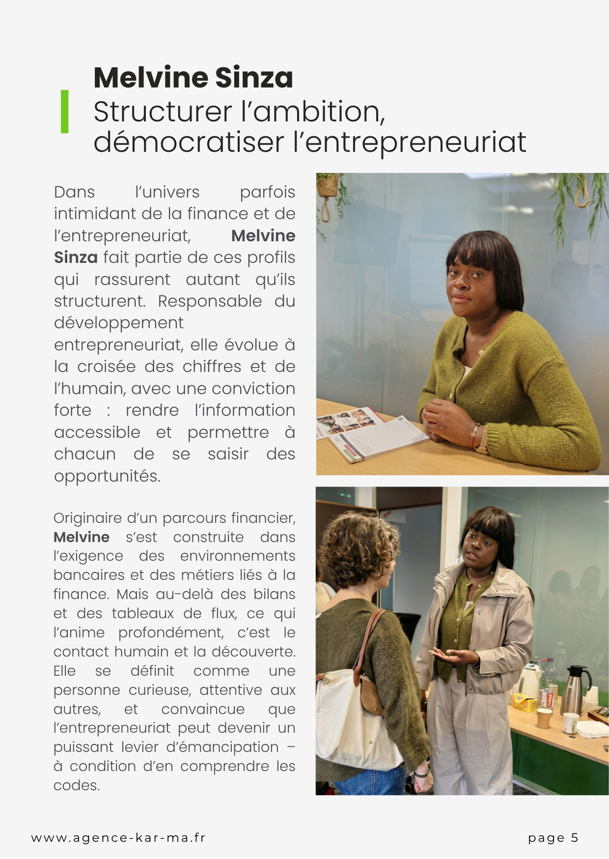 AUDACE MAGAZINE - Melvine Sinza - Mars 2026