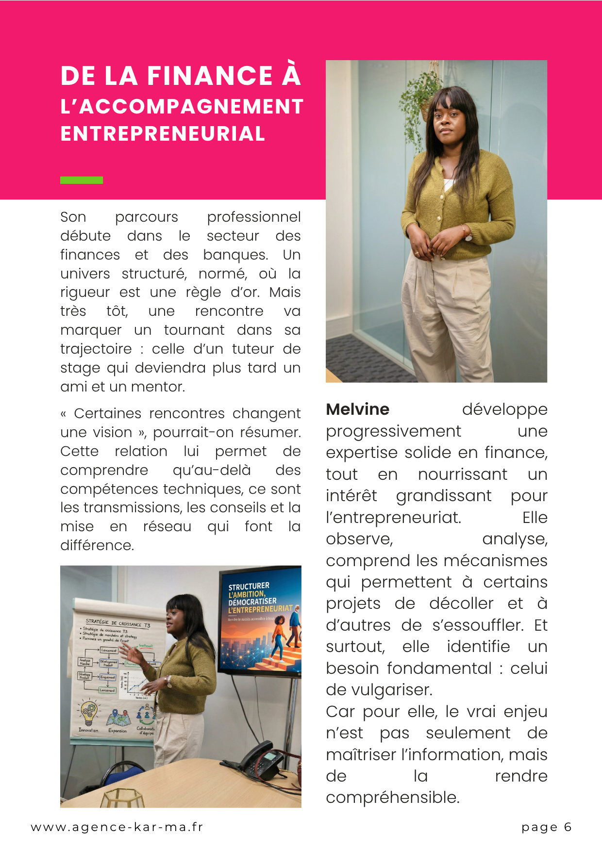 AUDACE MAGAZINE - Melvine Sinza - Mars 2026