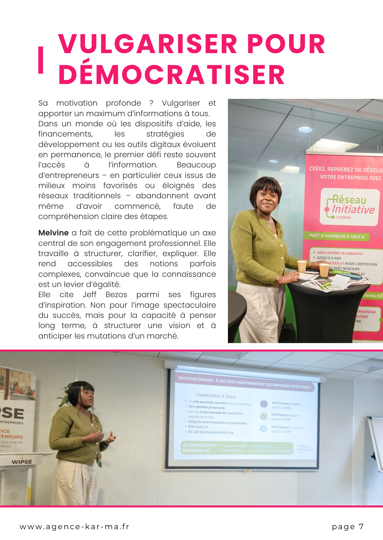 AUDACE MAGAZINE - Melvine Sinza - Mars 2026