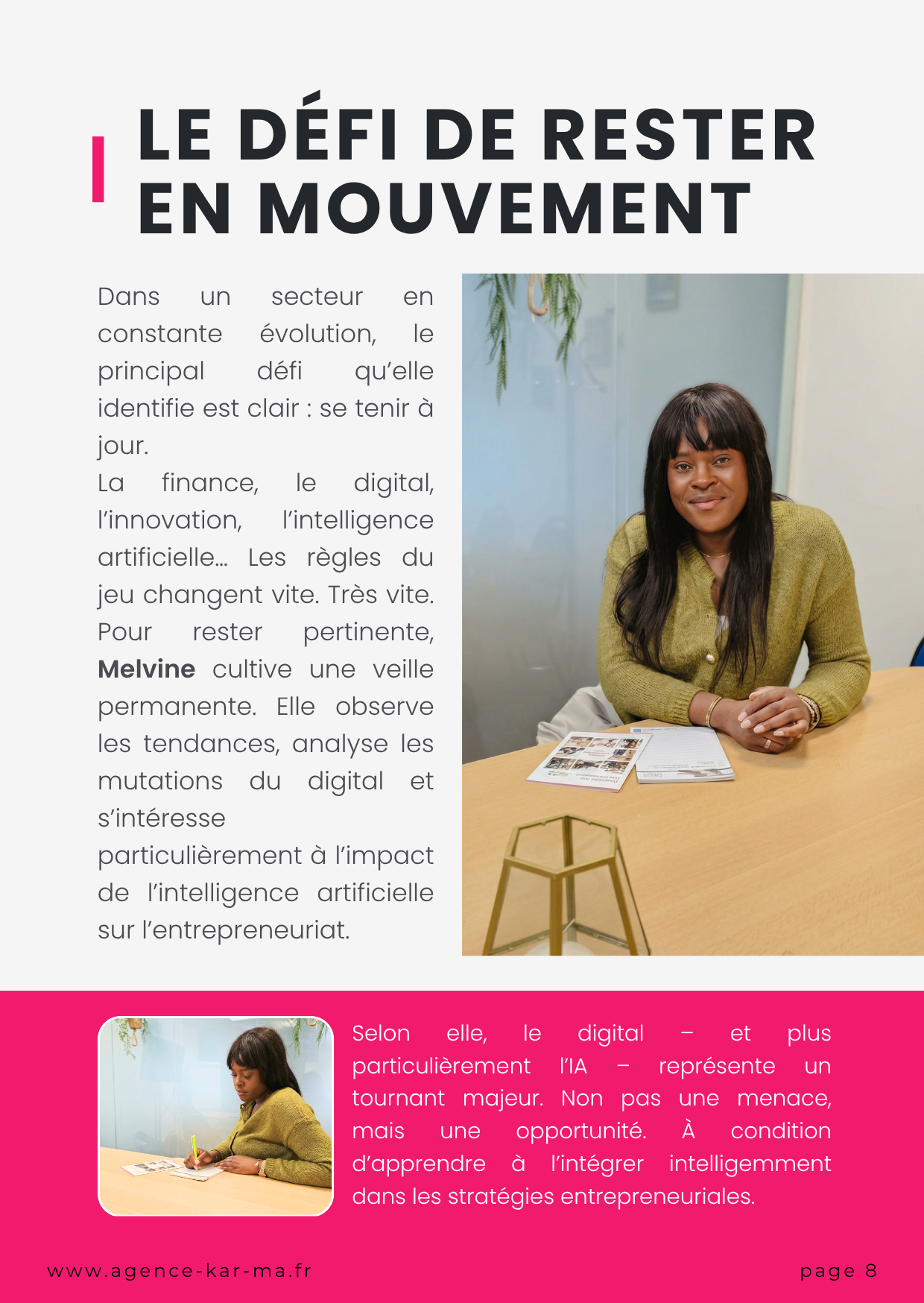 AUDACE MAGAZINE - Melvine Sinza - Mars 2026