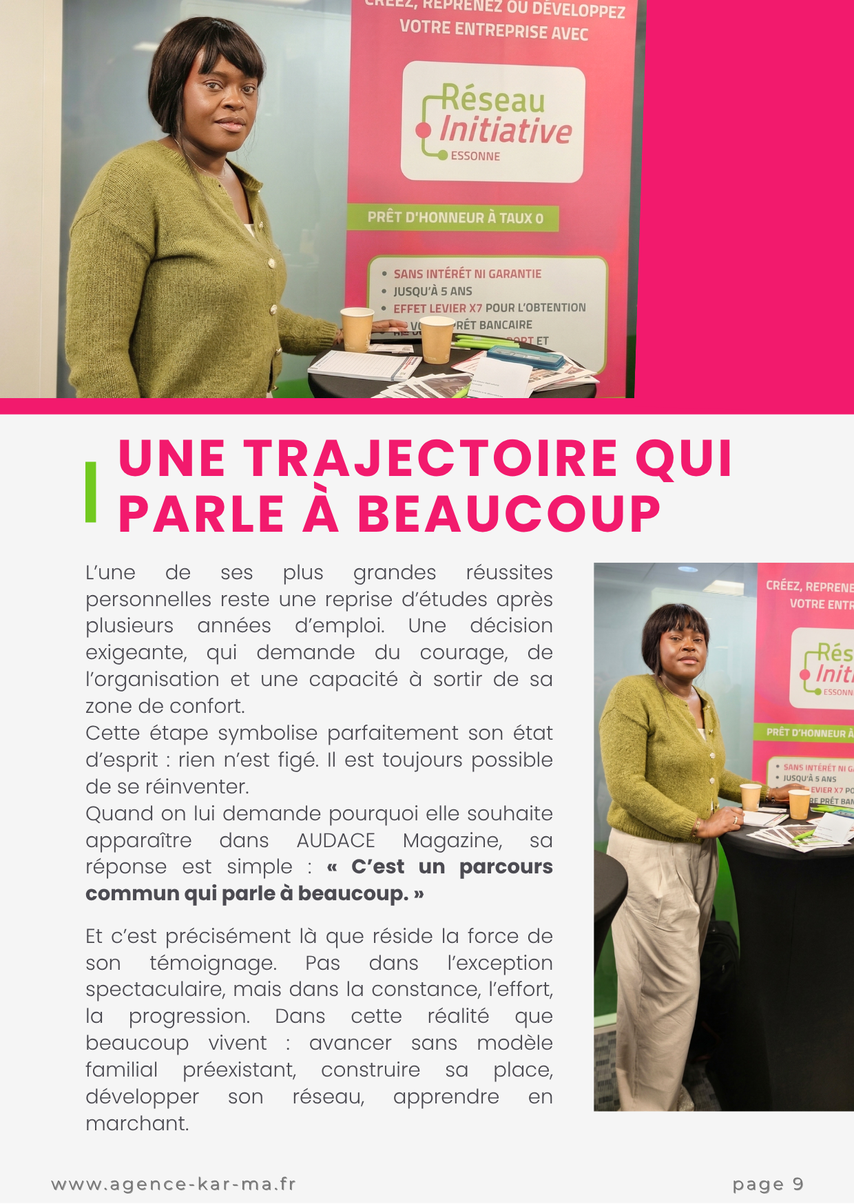 AUDACE MAGAZINE - Melvine Sinza - Mars 2026