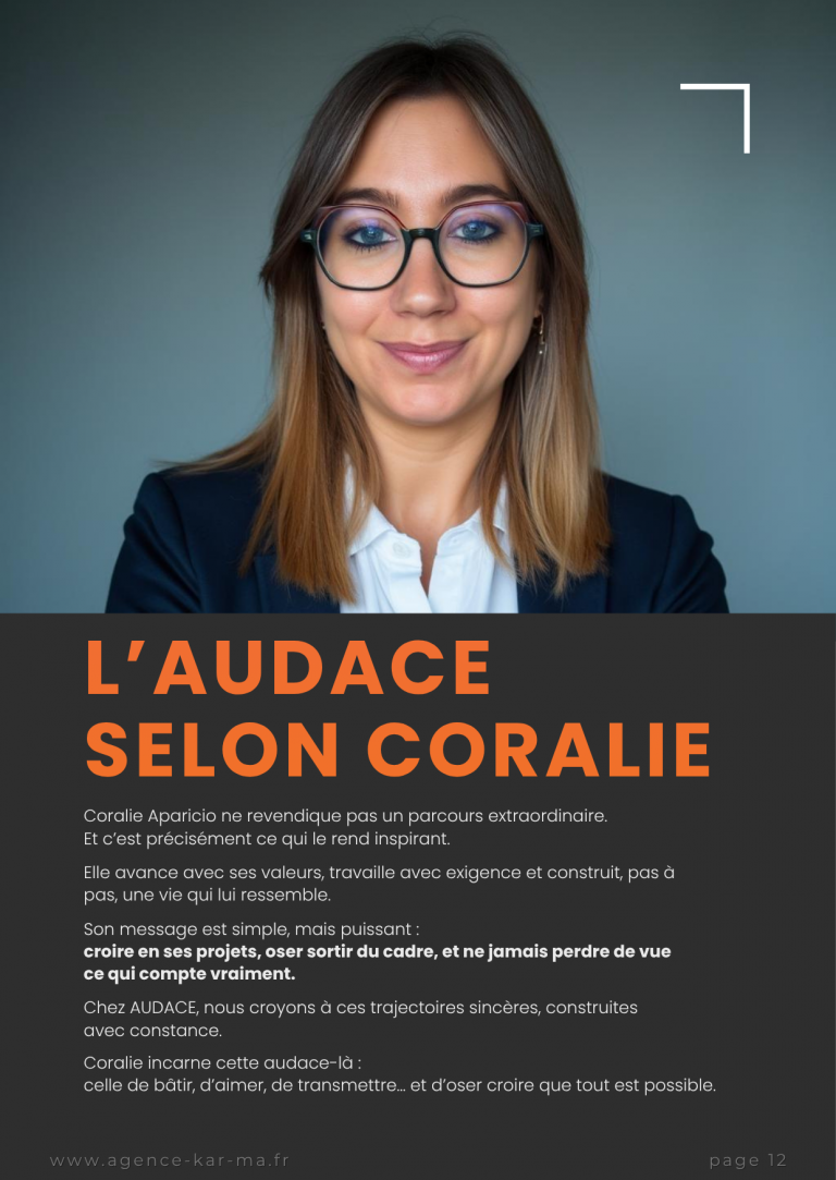 AUDACE - Avril 2026 - Coralie Aparicio - Integra