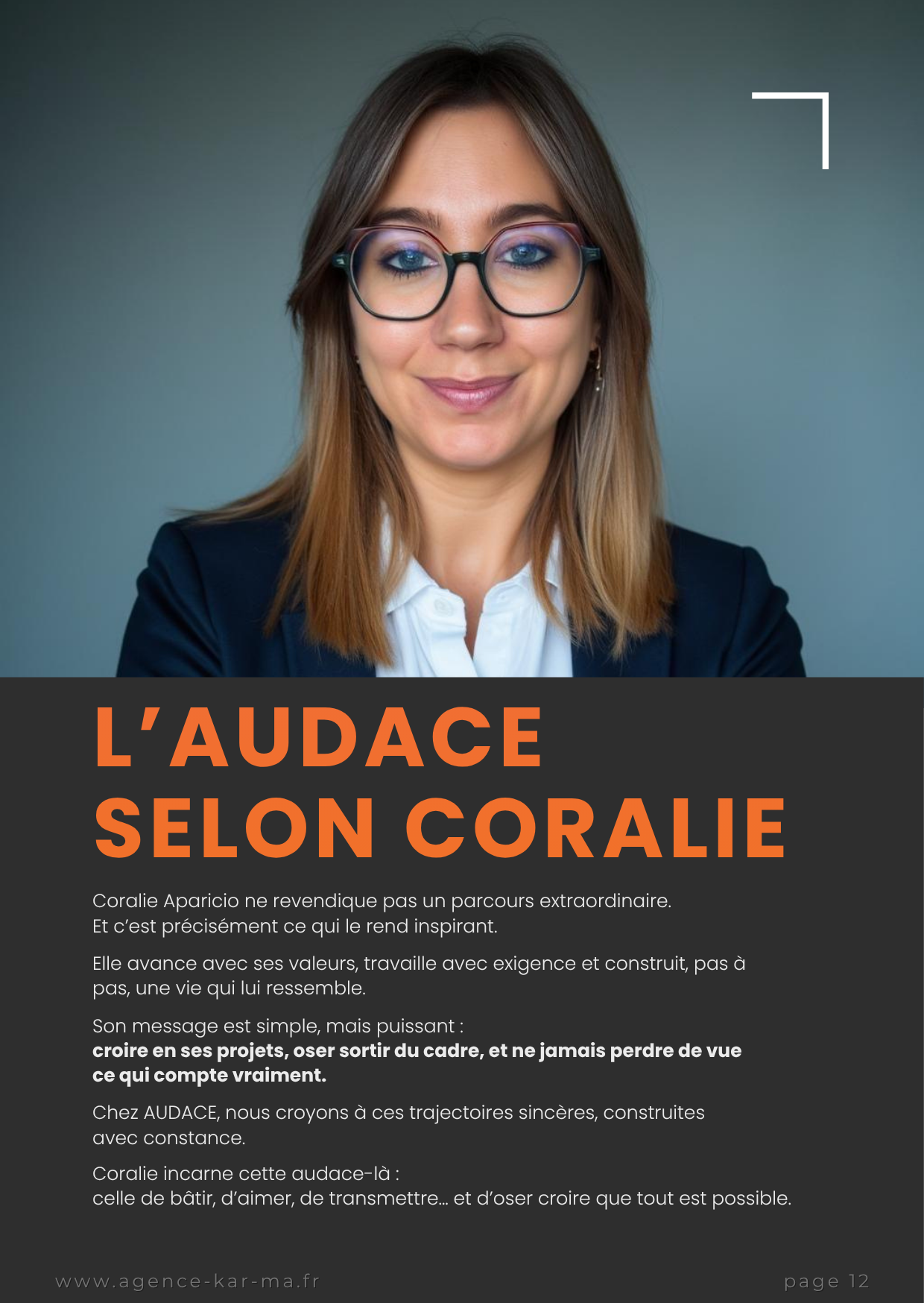 AUDACE - Avril 2026 - Coralie Aparicio - Integra