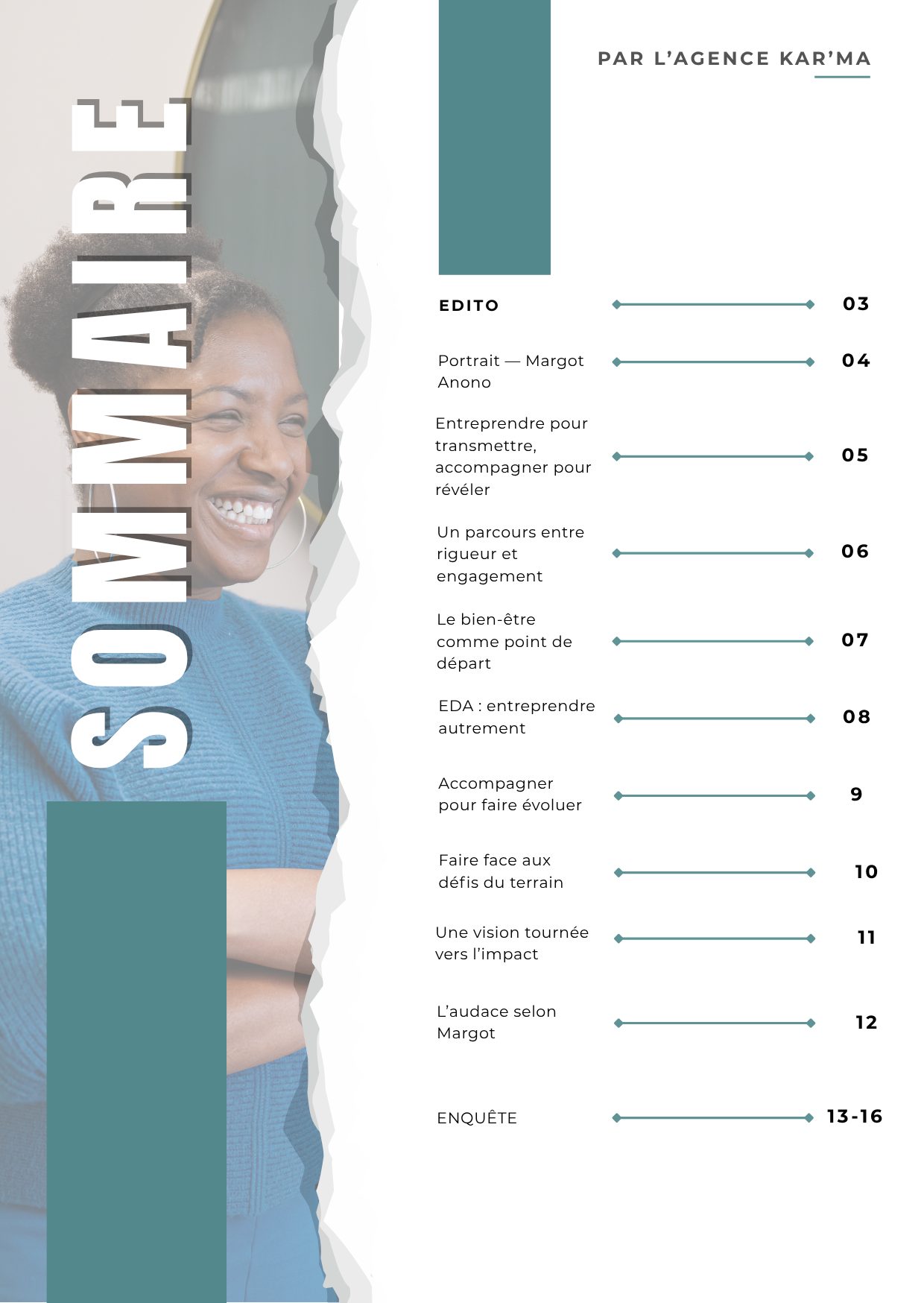 Magazine AUDACE MAI 2026 - Margot Anono