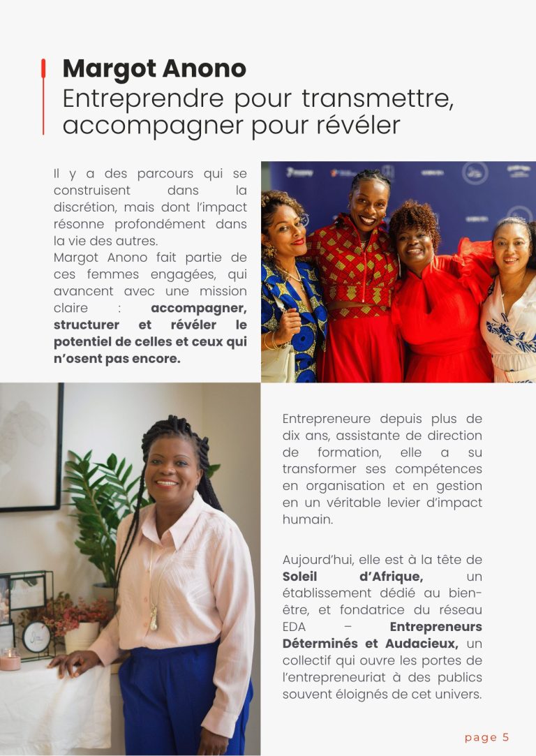 Magazine AUDACE MAI 2026 - Margot Anono