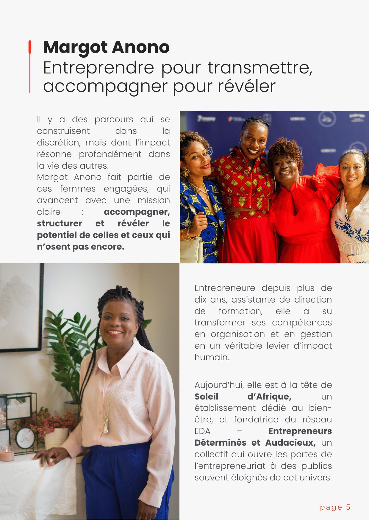 Magazine AUDACE MAI 2026 - Margot Anono