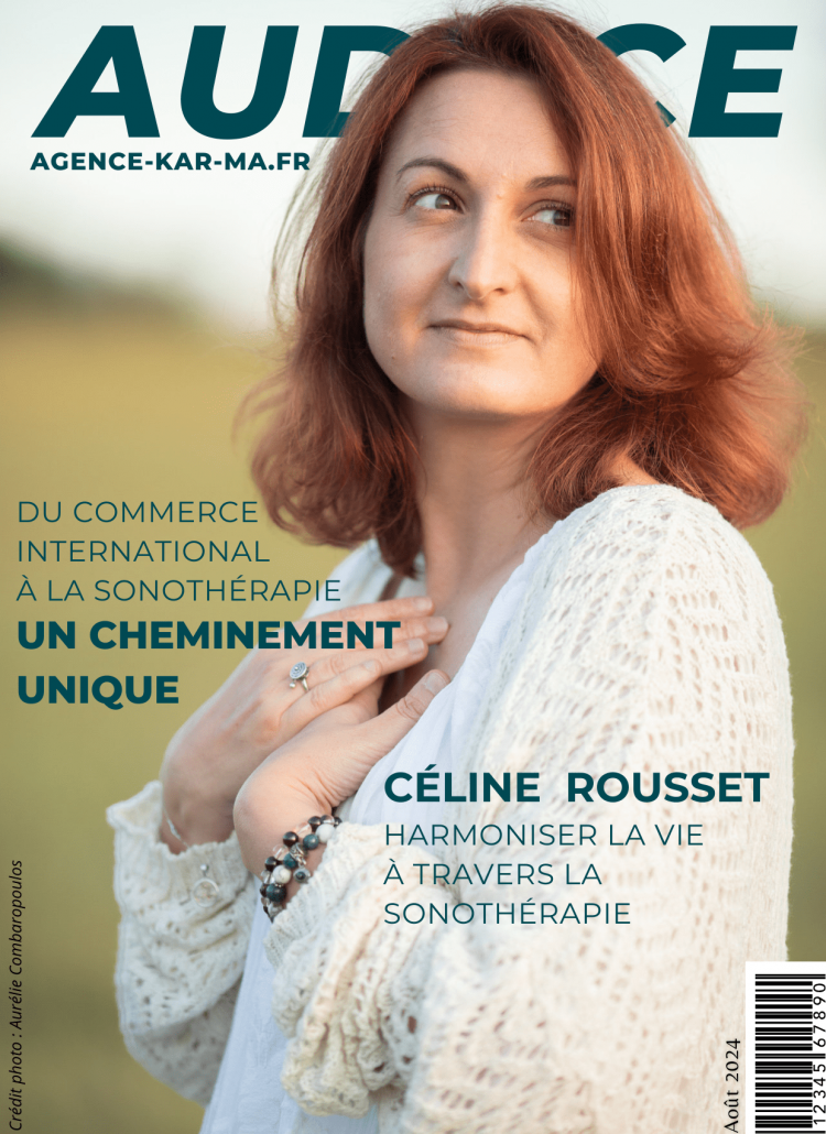AUDACE MAGAZINE - AOUT 2024 - CELINE ROUSSET