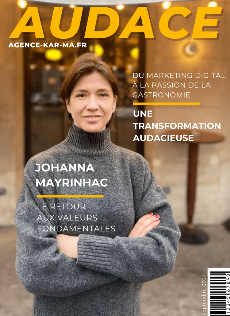 AUDACE MAGAZINE - SEPTEMBRE 2024 - Johanna Mayrinhac