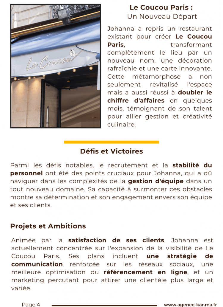 AUDACE MAGAZINE - SEPTEMBRE 2024 - Johanna Mayrinhac