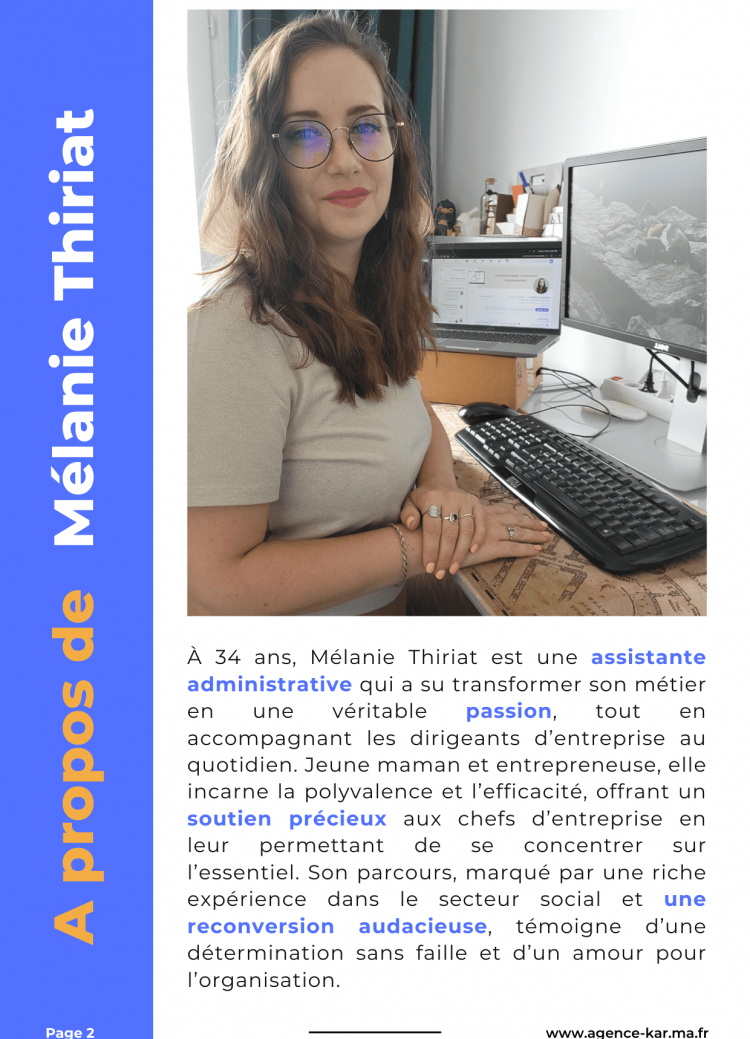 AUDACE MAGAZINE - OCTOBRE 2024 - Mélanie Thiriat